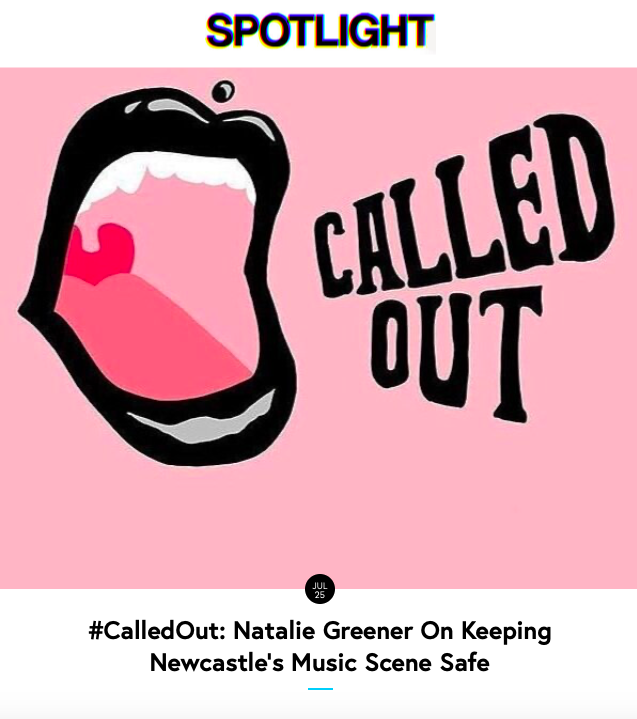 #CalledOut: Natalie Greener On Keeping Newcastle’s Music Scene Safe – Interview with Spotlight Music UK